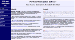 Desktop Screenshot of effisols.com