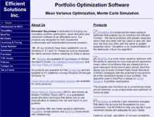 Tablet Screenshot of effisols.com